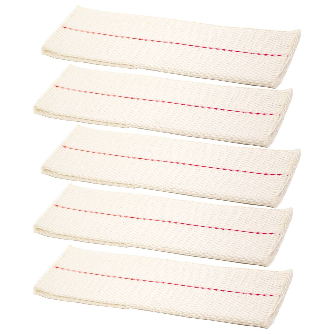 Round Rayo Center Draft Tube Cotton Oil Lamp Wicks 1 3/8 in ID Pack of 5